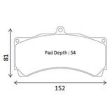 Circo M119 Race Brake Pad Set