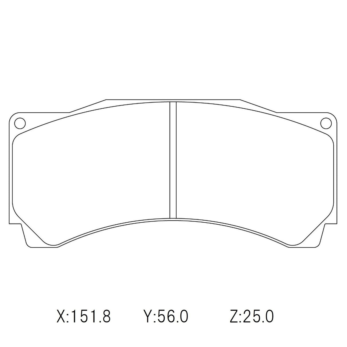 Circo M119 Race Brake Pad Set