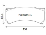 Circo M119 Race Brake Pads