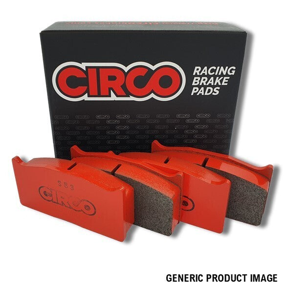 CIRCO S83 Race Brake Pads - Corvette Single Pin Historic (Rear) MB2786-13-S83