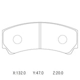 Circo M207 Race Brake Pads