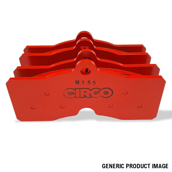 CIRCO M155 Race Brake Pads - Kelsey Hayes (MUSTANG) Historic (Front) MB2790-14.5-M155
