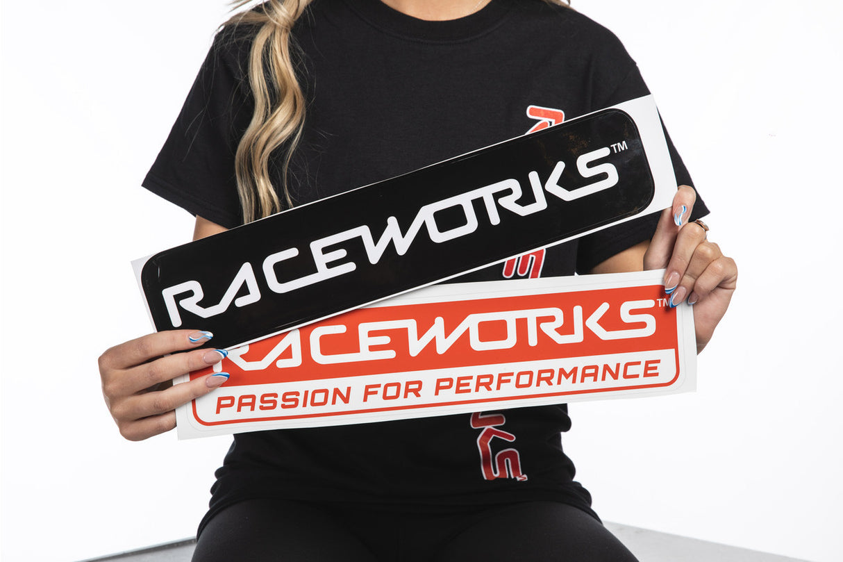Raceworks "Raceworks Logo" Sticker 700mm X 110mm