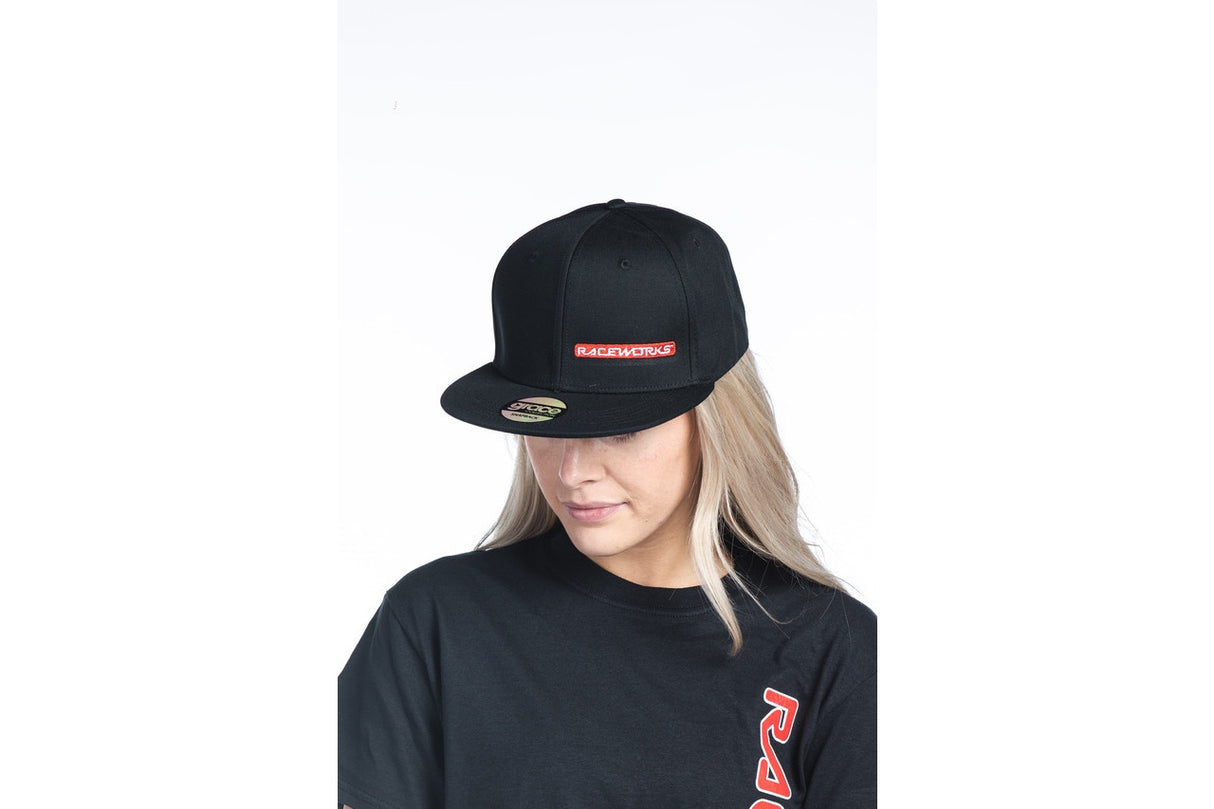 Raceworks "Raceworks Logo" Flat Peak Cap