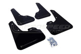 Rally Armor UR Mud Flaps Black/Red Logo