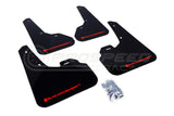 Rally Armor UR Mud Flaps Black/Red Logo