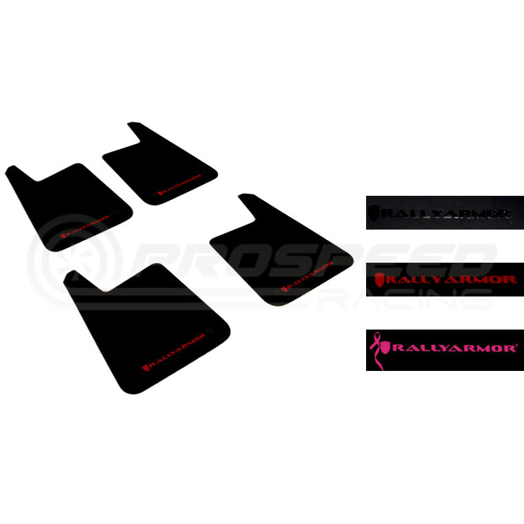 Rally Armor Universal Basic Plus Mud Flaps - Universal MF20-BAS | Pro Speed Racing