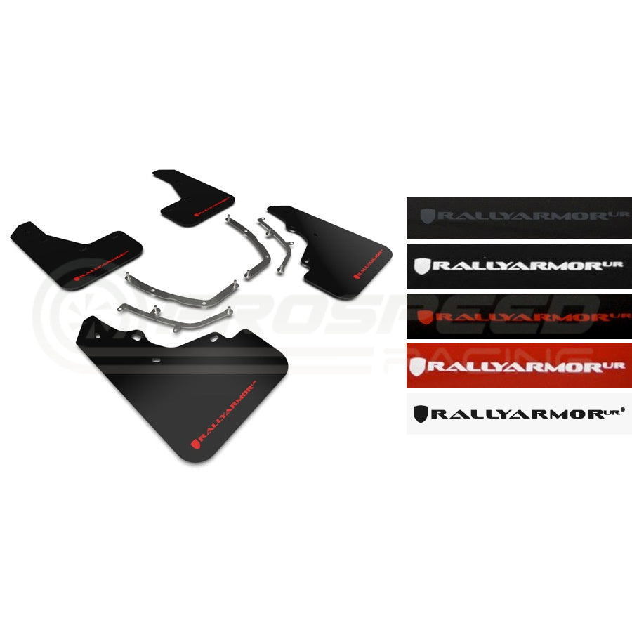 Rally Armor UR Mud Flaps - Mazda 3 BP 19+ (Hatch) MF61-UR-BLKRD MF61-UR-BLKWH | Pro Speed Racing