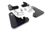 Rally Armor UR Mudflaps Black/Blue Logo