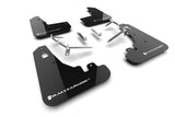Rally Armor UR Mudflaps Black/Blue Logo