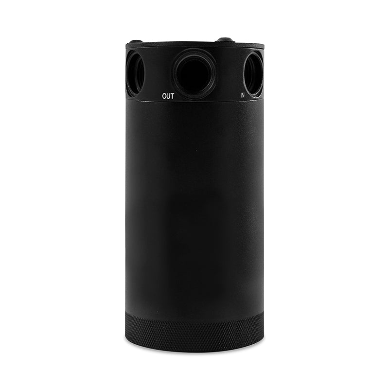 Mishimoto 3-Port Universal XL Baffled Catch Can - Black