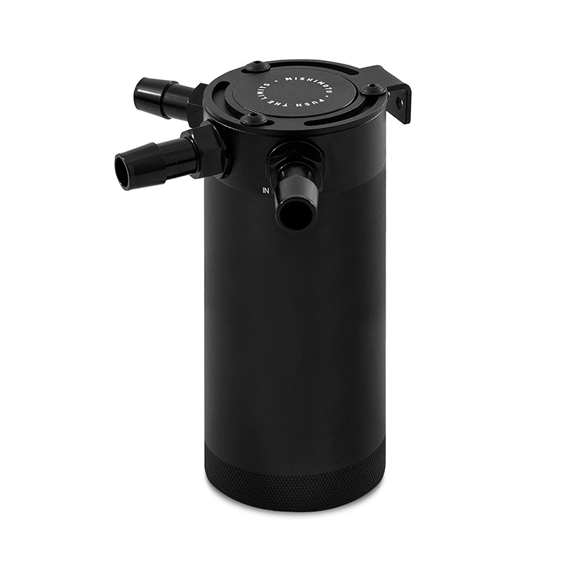 Mishimoto 3-Port Universal XL Baffled Catch Can - Black