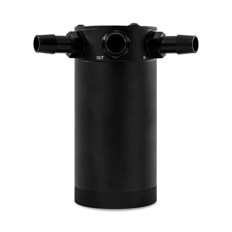 Mishimoto 3-Port Universal XL Baffled Catch Can - Black