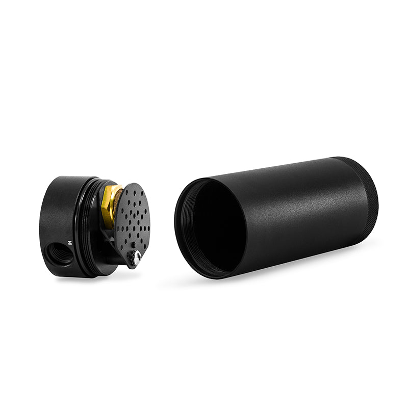 Mishimoto 3-Port Universal XL Baffled Catch Can - Black