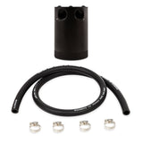 Mishimoto Universal Compact Baffled Oil Catch Can Kit - 2-Port