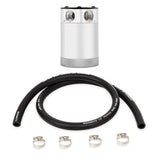 Mishimoto Universal Compact Baffled Oil Catch Can Kit - 2-Port