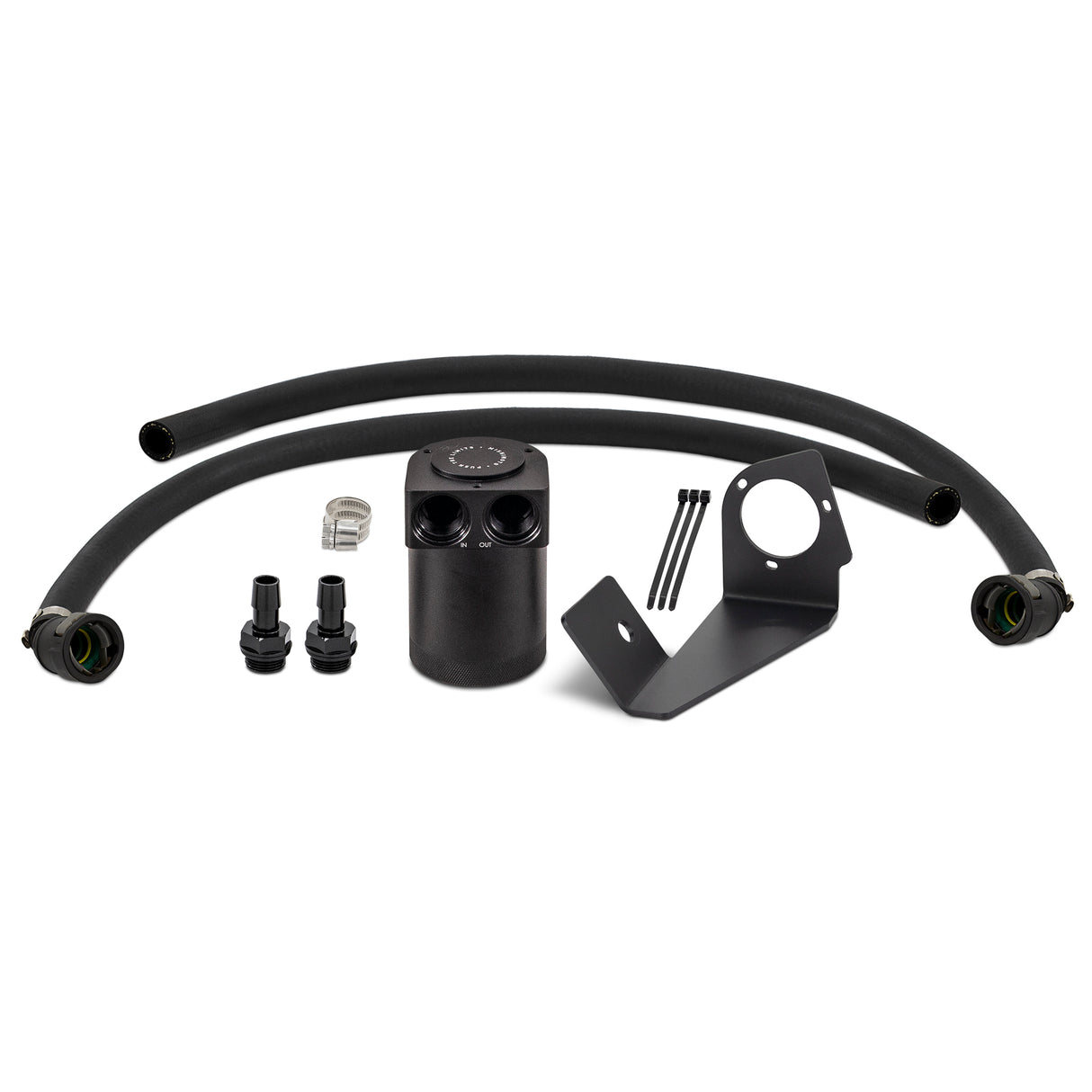 Mishimoto Baffled Oil Catch Can - PCV Side