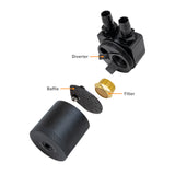 Mishimoto Baffled Oil Catch Can - PCV Side