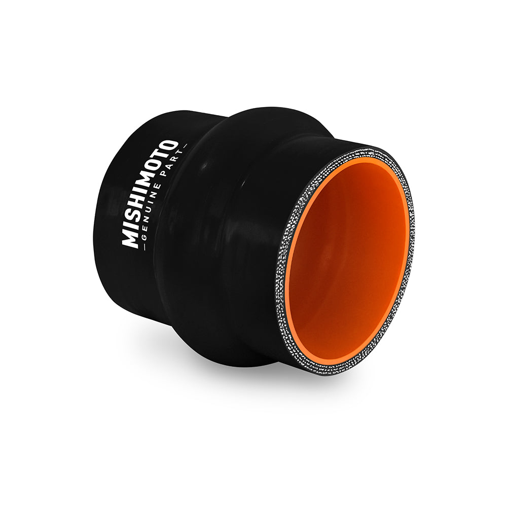 Mishimoto Hump Straight Silicone Coupler - Black