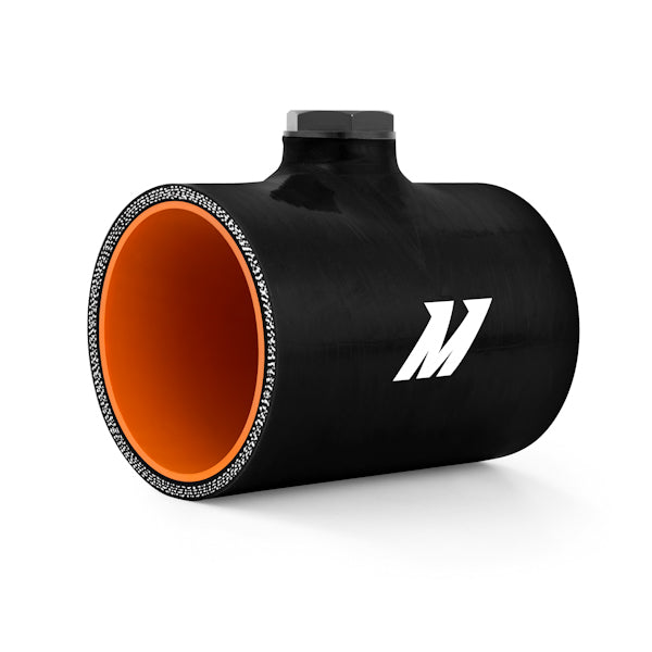 Mishimoto Silicone Coupler 3.0" w/ 1/8" NPT Bung - Black