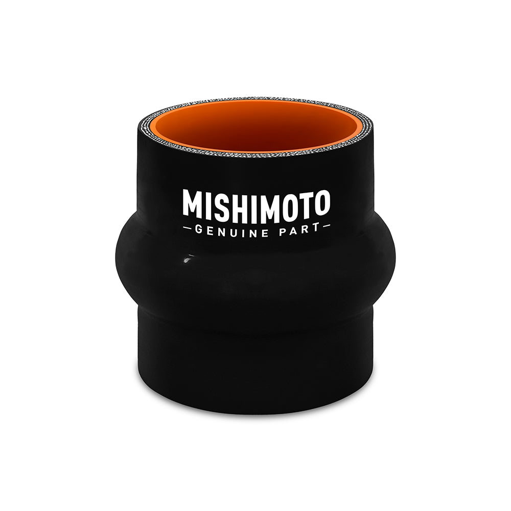 Mishimoto Hump Straight Silicone Coupler - Black