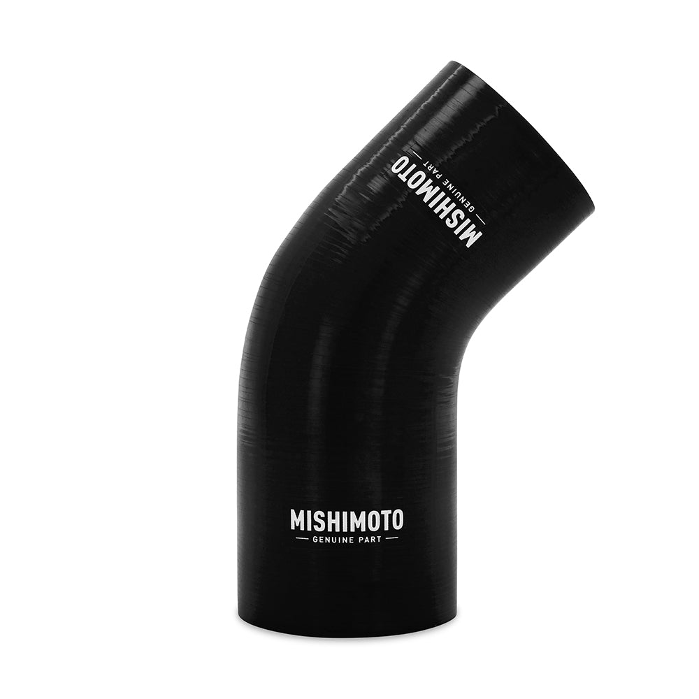 Mishimoto Silicone Reducer Coupler 45 Degree - Black