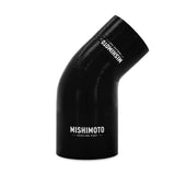 Mishimoto Silicone Reducer Coupler 45 Degree - Black