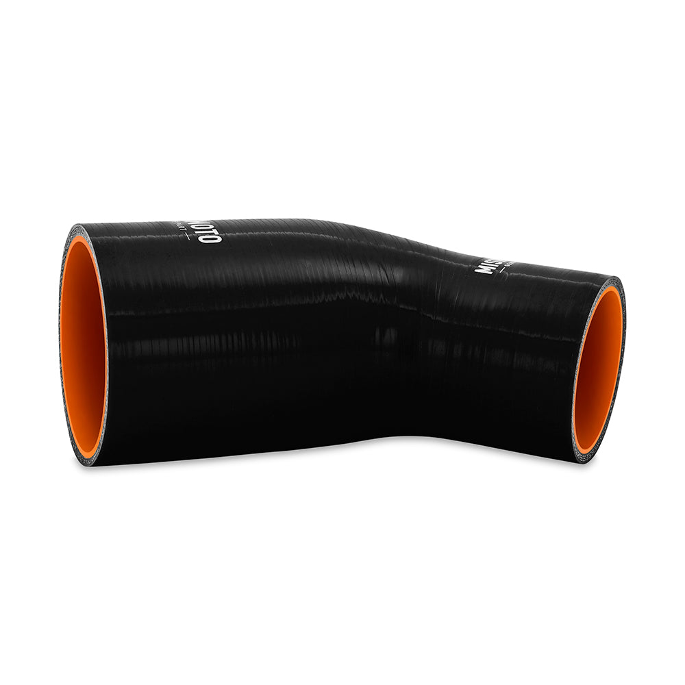 Mishimoto Silicone Reducer Coupler 45 Degree - Black