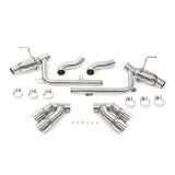 Mishimoto Pro Axle-Back Exhaust - Quad Tips