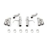 Mishimoto Race Axle-Back Exhaust - Quad Tips