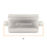 Mishimoto Universal Muffler with 2.5" Center Inlet/Outlet - Brushed