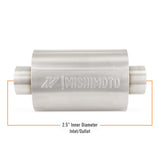 Mishimoto Universal Resonator with 2.5" Inlet/Outlet - Brushed