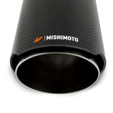 Mishimoto Carbon Fiber Muffler Tip, 3" Inlet, 4" Outlet - Polished