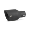 Mishimoto Clamp-on Double Wall Exhaust Tip - 2.5" Inlet, Slash Cut