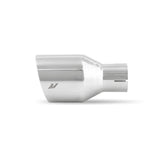 Mishimoto Clamp-on Double Wall Exhaust Tip - 2.5" Inlet, Slash Cut