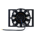 Mishimoto 10" Heavy-Duty Oil Cooler Fan Shroud - Micro Wrinkle Black