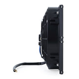 Mishimoto 10" Heavy-Duty Oil Cooler Fan Shroud - Micro Wrinkle Black