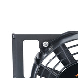 Mishimoto 10" Heavy-Duty Oil Cooler Fan Shroud - Micro Wrinkle Black