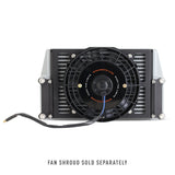 Mishimoto 10" Heavy-Duty Oil Cooler Fan Shroud - Micro Wrinkle Black