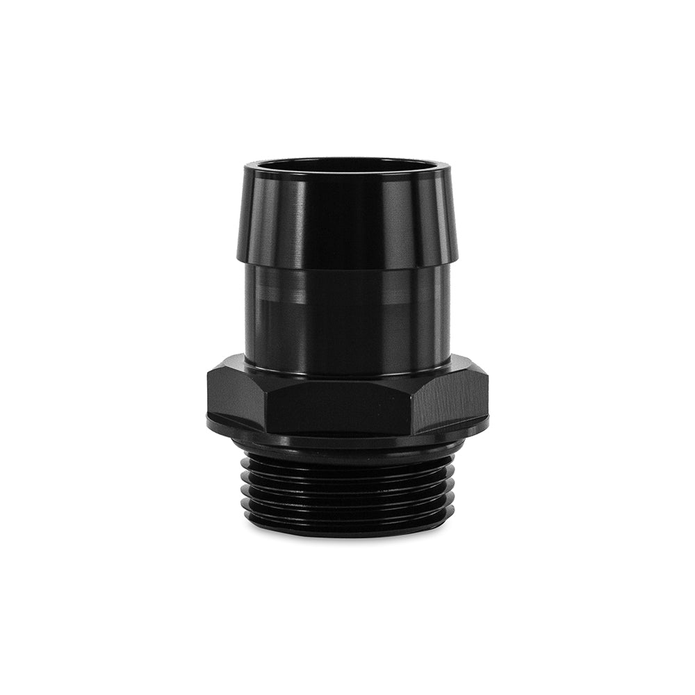 Mishimoto -16ORB to 1 1/4" Hose Barb Aluminium Fitting - Black