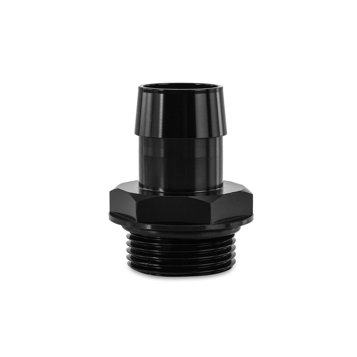 Mishimoto -16ORB to 1" Hose Barb Aluminium Fitting - Black