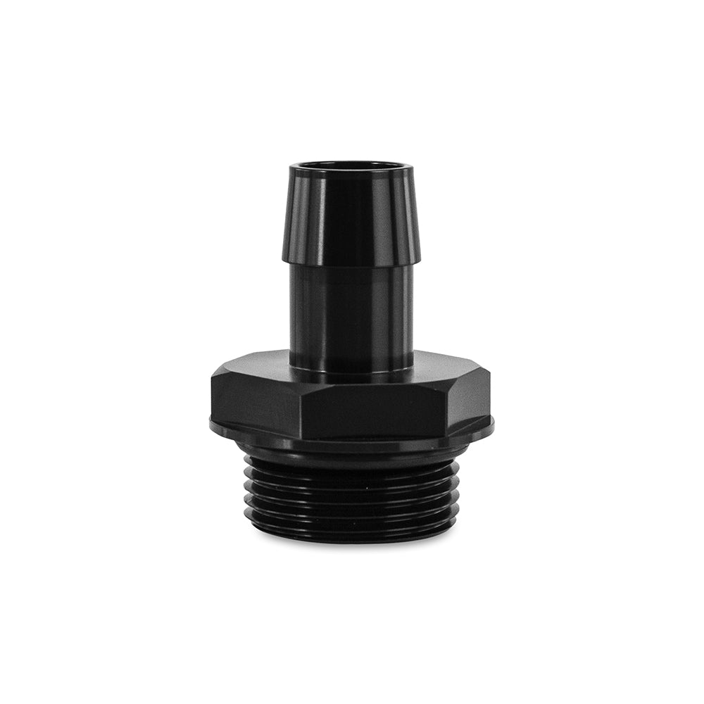 Mishimoto -16ORB to 3/4" Hose Barb Aluminium Fitting - Black
