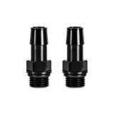 Mishimoto 2pcs M16x1.5 1/2" Aluminium Catch Can Fitting - Black