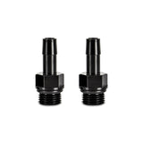 Mishimoto 2pcs M16x1.5 3/8" Aluminium Catch Can Fitting - Black