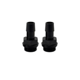 Mishimoto 2pcs. M20x1.5 1/2" Aluminium Catch Can Fittings - Black