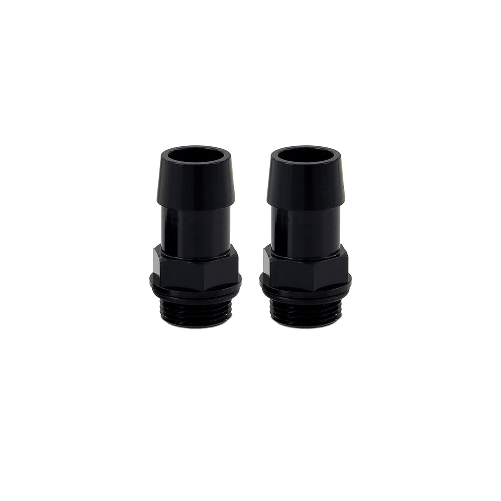 Mishimoto 2pcs. M20x1.5 3/4" Aluminium Catch Can Fitting - Black