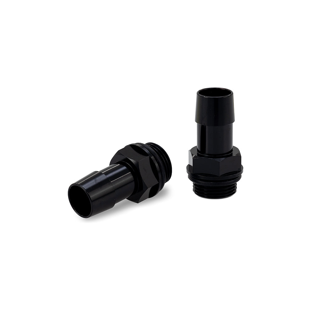 Mishimoto 2pcs. M20x1.5 5/8" Aluminium Catch Can Fittings - Black