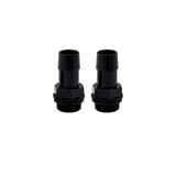 Mishimoto 2pcs. M20x1.5 5/8" Aluminium Catch Can Fittings - Black