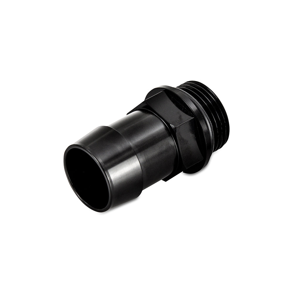 Mishimoto M27x2.0 to 1" Hose Barb Aluminium Catch Can Fitting - Black