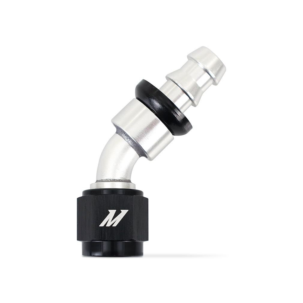 Mishimoto 45-Degree Push Lock Fitting